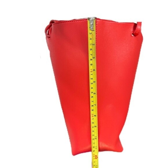 Neiman Marcus Coral Tote‎ Shoulder Purse Bag - Picture 7 of 13